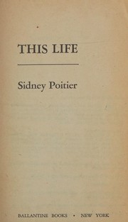 Cover of: This life by Sidney Poitier