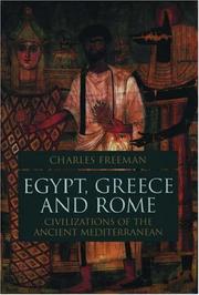 Cover of: Egypt, Greece, and Rome: civilizations of the ancient Mediterranean