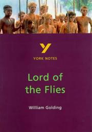 Cover of: York Notes on William Golding's "Lord of the Flies"
