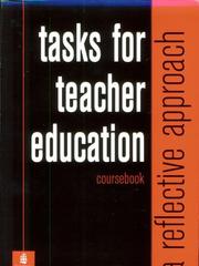 Tasks for teacher education : a reflective approach