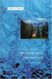 Cover of: Tourism and recreation
