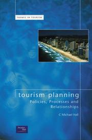 Tourism planning by Colin Michael Hall