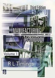 Cover of: Manufacturing Technology