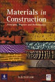 Materials in construction : principles, practice and performance