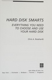 Harddisk smarts by Chris A. Bosshardt