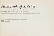 Cover of: Handbook of stitches: 200 embroidery stitches, old and new, with descriptions, diagrams and samplers