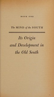 Cover of: The mind of the South.