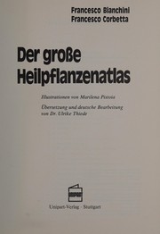 Cover of: Der grosse Heilpflanzenatlas