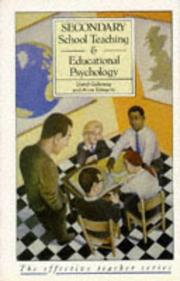 Cover of: Secondary school teaching and educational psychology