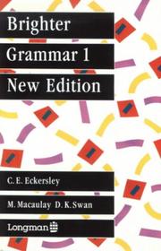 Brighter grammar 1 : an English grammar with exercises