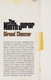 Cover of: The ninth juror by Giraud Chester