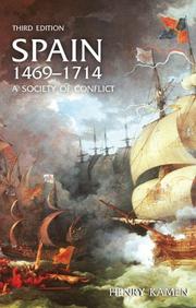 Cover of: Spain, 1469-1714: a society of conflict