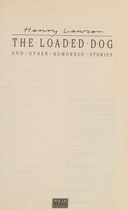 Cover of: The loaded dog and other humorous stories