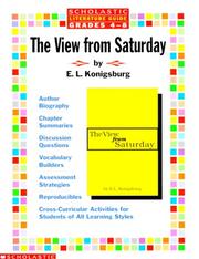 Cover of: Literature Guide: The View from Saturday (Grades 4-8)