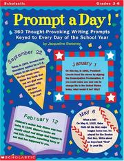 Cover of: Prompt-a-Day! (Grades 3-6)