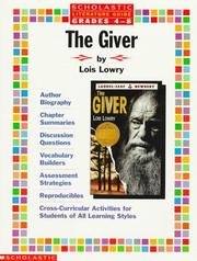 Cover of: Literature Guide: The Giver (Grades 4-8)
