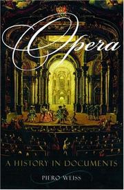 Cover of: The Oxford illustrated history of opera