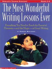 Cover of: The Most Wonderful Writing Lessons Ever (Grades 2-4)