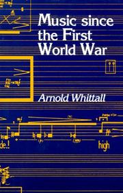 Cover of: Music since the First World War