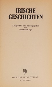 Cover of: Irische Geschichten