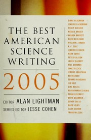 Cover of: The Best American Science Writing 2005