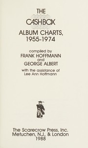 Cover of: The Cash box album charts, 1955-1974
