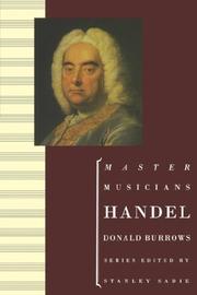 Cover of: Handel by Donald Burrows