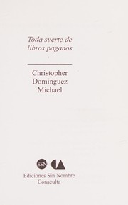 Cover of: Toda suerte de libros paganos