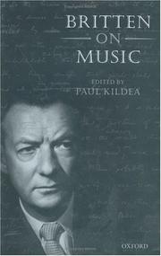 Britten on music