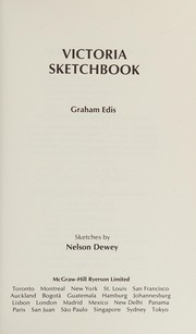 Victoria sketchbook by Graham Edis