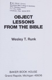 Cover of: Object Lessons from the Bible