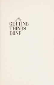 Cover of: Getting things done by Edwin C. Bliss