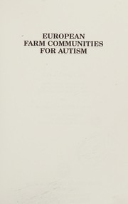 Cover of: European Farm Communities for Autism