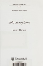 Solo saxophone by Jeremy Harmer