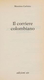 Cover of: Il corriere colombiano