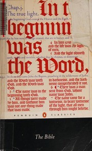Cover of: The Bible (Penguin Classics) by Anonymous