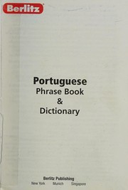 Cover of: Portuguese phrase book & dictionary