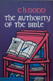 Cover of: The authority of the Bible.
