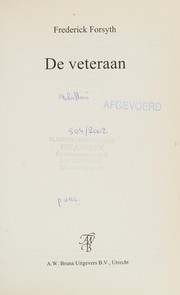 Cover of: De veteraan