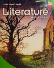 Cover of: Holt McDougal literature: Texas British literature
