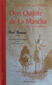 Cover of: Don Quijote de La Mancha (selección de capítulos) by 