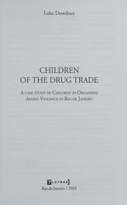 Children of the drug trade by Luke Dowdney