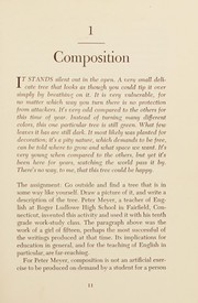 Cover of: Composition for personal growth: values clarification through writing