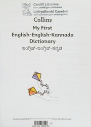 Cover of: Collins my first English-Kannada dictionary