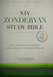 Cover of: NIV Zondervan Study Bible by 