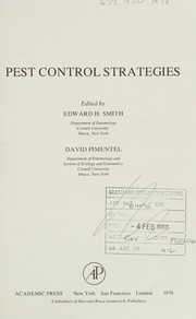 Cover of: Pest control strategies