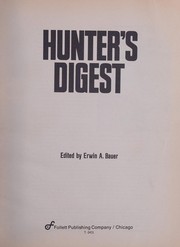 Cover of: Hunter's digest.