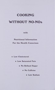 Cooking Without No-No's by Edith Nader