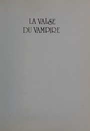 Cover of: La Valse du vampire