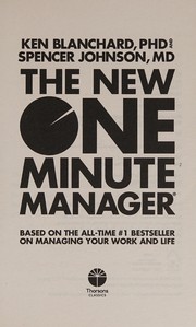 Cover of: New One Minute Manager